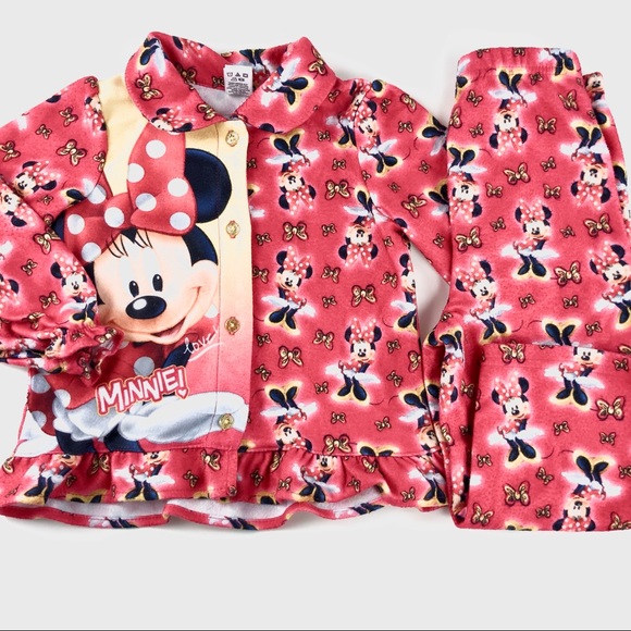 Disney Other - Disney Minnie Mouse baby pajamas